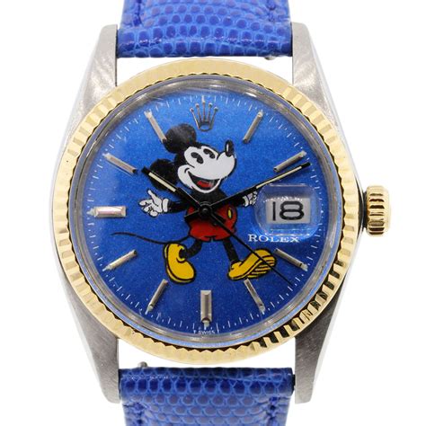 rolex mickey mouse watch price